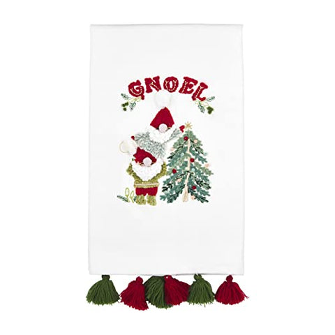 Mud Pie Embroidered Towel, Gnoel