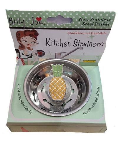 Enamel Hospitality Pineapple Strainless Steel Sink Strainer