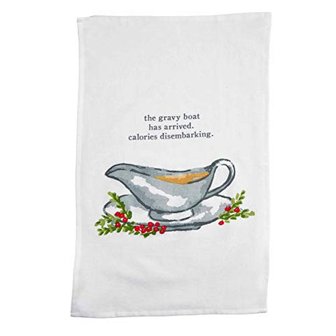 Mud Pie Thanksgiving Food Wisdom Dish Towel