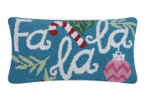 Peking Handicraft Kate Nelligan FA La La Hook Pillow, 9-inch Height, Home, Indoor