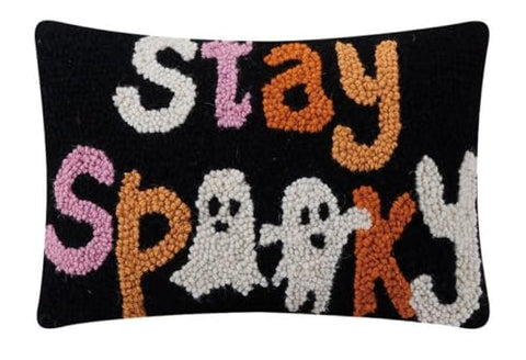 Peking Handicraft David Price Stay Spooky Hook Pillow, 8-inch Height, Home, Indoor