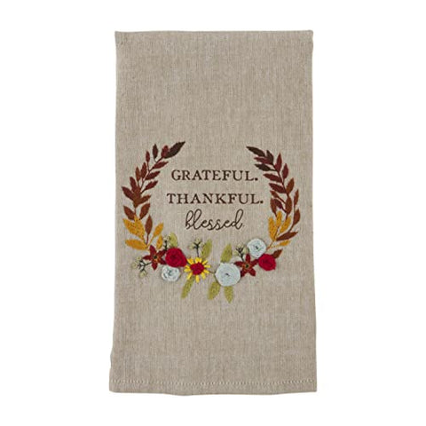 Mud Pie French Knot Towel, Tankful