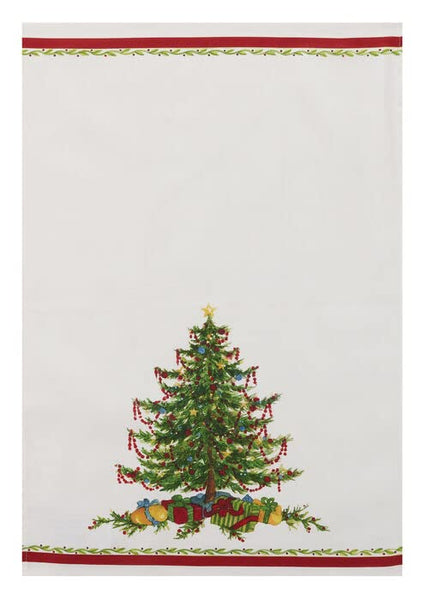 Peking Handicraft Classic Christmas Tree Towel