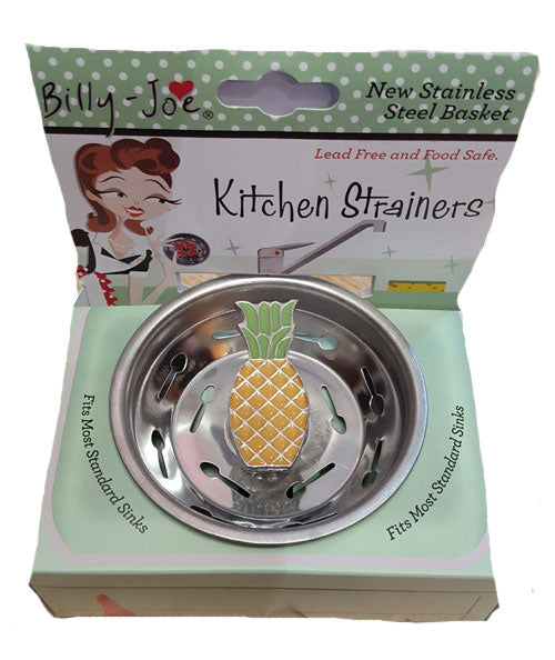 Enamel Hospitality Pineapple Strainless Steel Sink Strainer