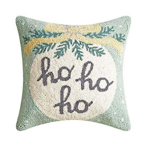 Peking Handicraft 31TG620C16SQ Ho Ho Ho Hook Pillow, 16-inch Length