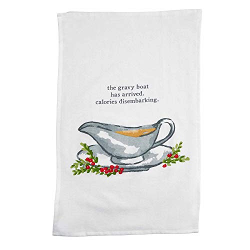 Mud Pie Thanksgiving Food Wisdom Dish Towel