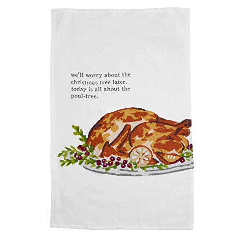 Mud Pie Thanksgiving Food Wisdom Dish Towel
