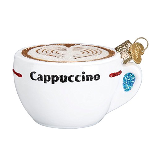 Old World Christmas Blown Glass Cappuccino Ornament