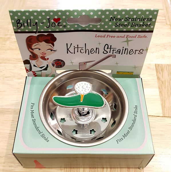 Enamel Golf Ball Stainless Steel Kitchen Sink Strainer