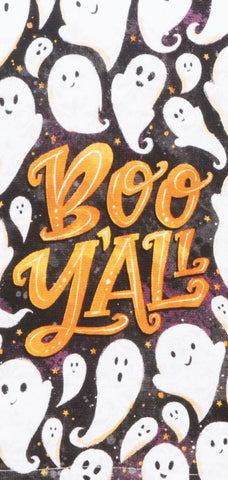 Boo Y'all Halloween Ghosts Dual Purpose Kitchen Dish Terry Towel