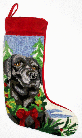 Airedale Terrier Dog Needlepoint Christmas Stocking – For the Love Of Dogs  - Shopping for a Cause