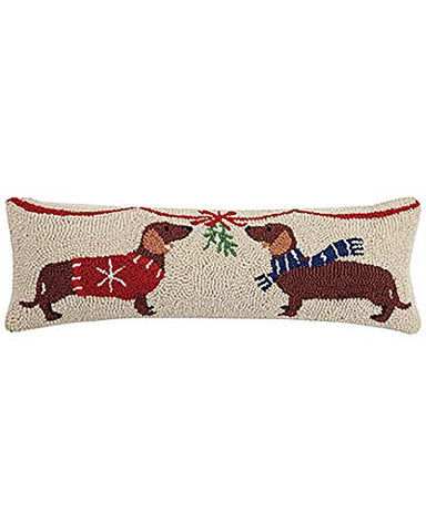 Peking Handicraft Mistletoe Dashhunds, 8 X 24