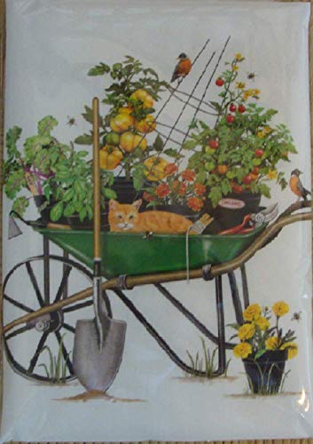 Mary Lake Thompson Flour Sack Towel - Tomato Wheelbarrow
