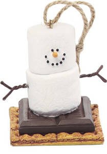 Original Chocolate S'mores Christmas Ornament - Graham Cracker S'mores
